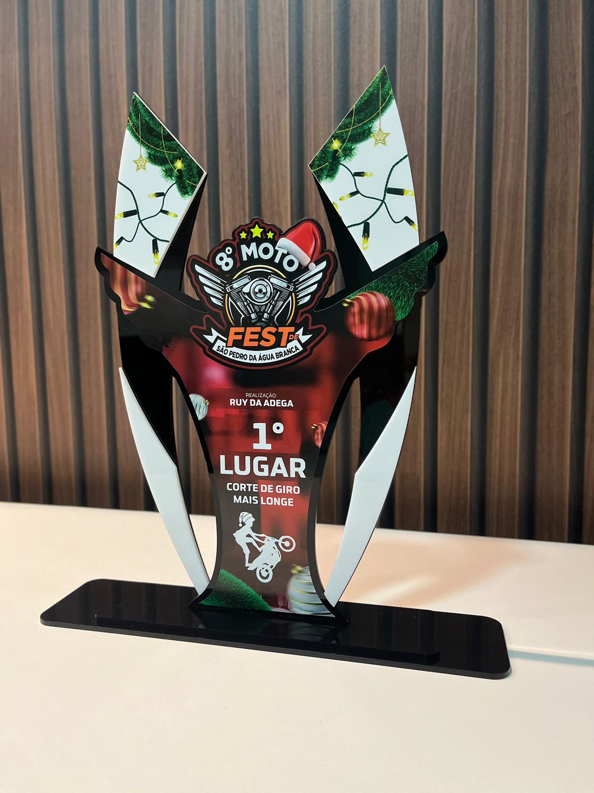 Troféu em Acrílico Personalizado